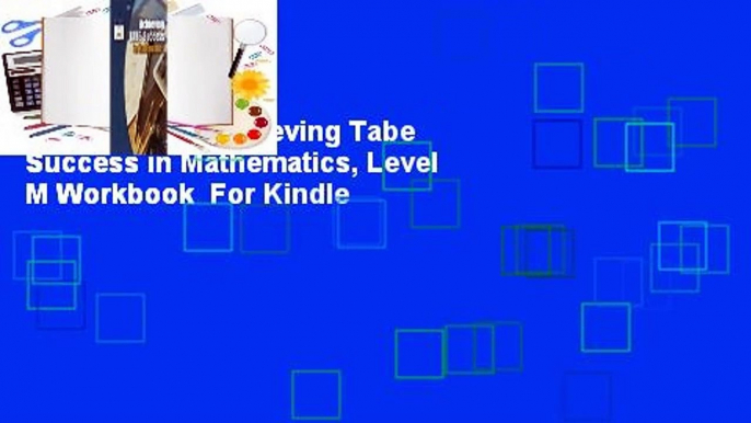 Full version  Achieving Tabe Success in Mathematics, Level M Workbook  For Kindle