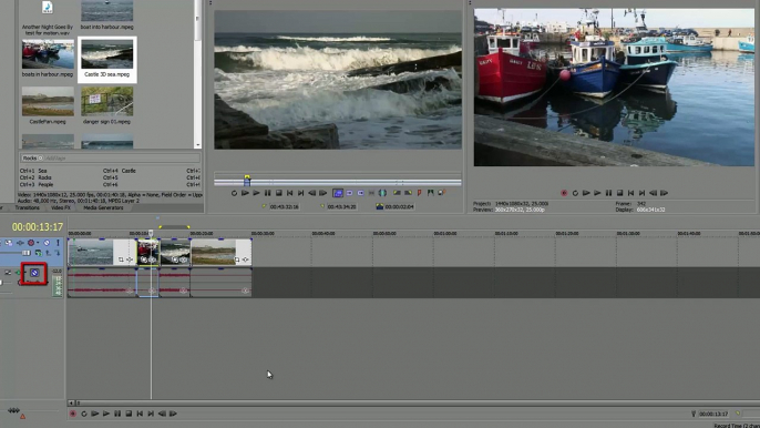 Vegas Pro 16 The Trimmer Window and 4 Point Edits