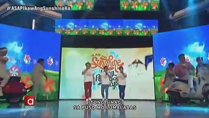 ASAP Kapamilya Stars perform the ABS-CBN Summer Station ID 2017 ""Ikaw Ang Sunshine Ko""