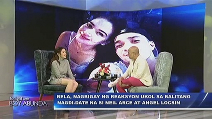 Bela, nagbigay ng reaksyon tungkol sa isyung pagde-date nila Angel at Neil