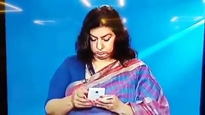 Private TV Channel’s Staff leaked The video of Marvi Sirmed Smoking