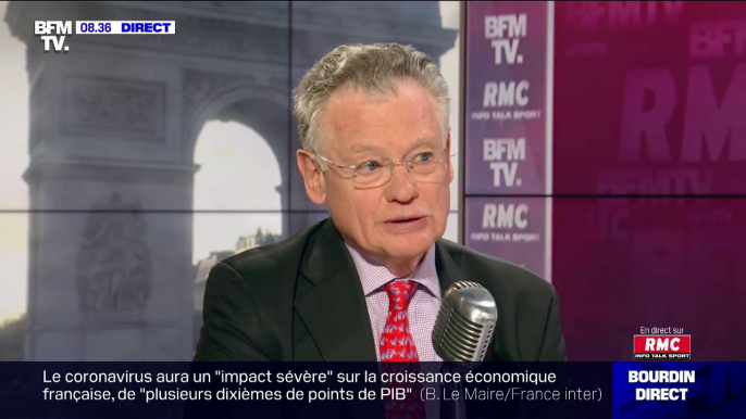 Selon l'infectiologue François Bricaire, "l'inquiétude autour du coronavirus" est exagérée