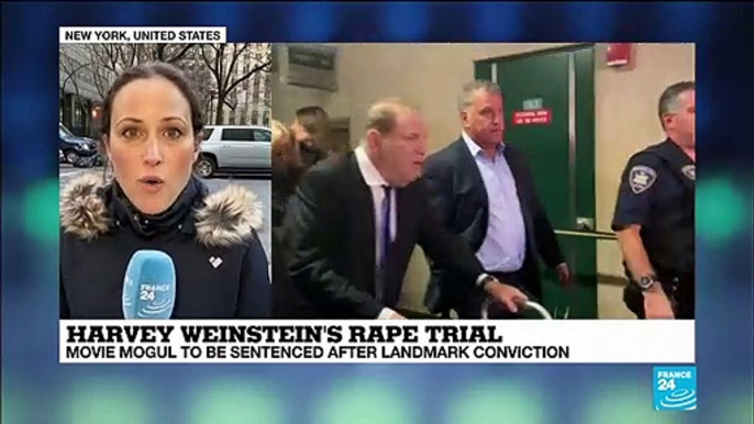 Harvey Weinstein to be sentenced after landmark conviction