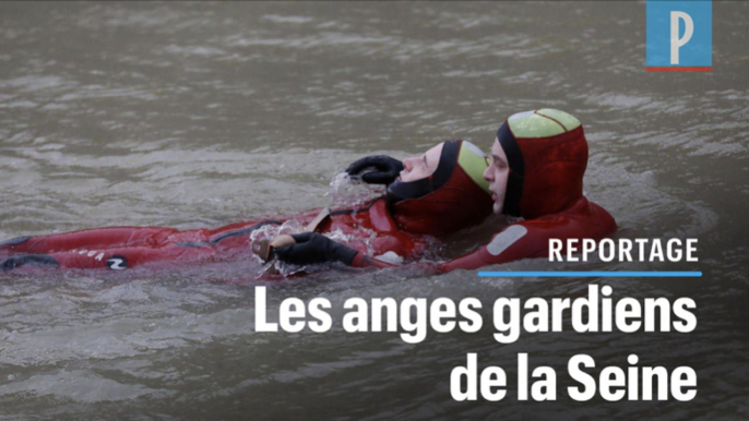 Paris : sur la Seine avec les pompiers plongeurs