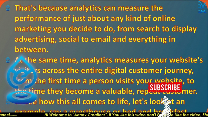 Making web analytics work for you |   @Aanav Creations   | Digital Marketing | Class 84 | Analytics tool |  @Technical Maanav