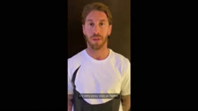 Sergio Ramos urges Real Madrid fans to stay at home