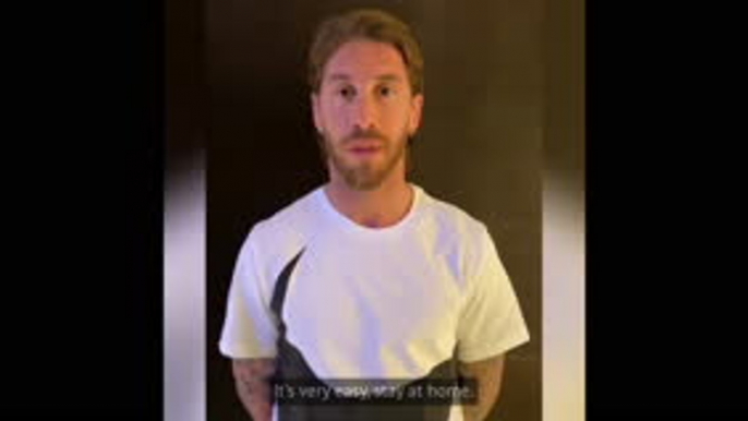 Sergio Ramos urges Real Madrid fans to stay at home