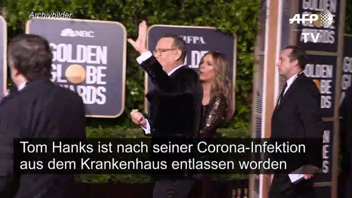 Tom Hanks nach Corona-Infektion aus Klinik entlassen