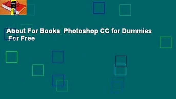 About For Books  Photoshop CC for Dummies  For Free