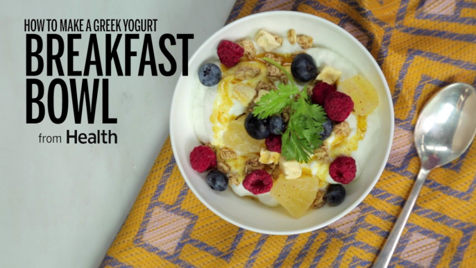 How to Make a Yogurt Breakfast Bowl