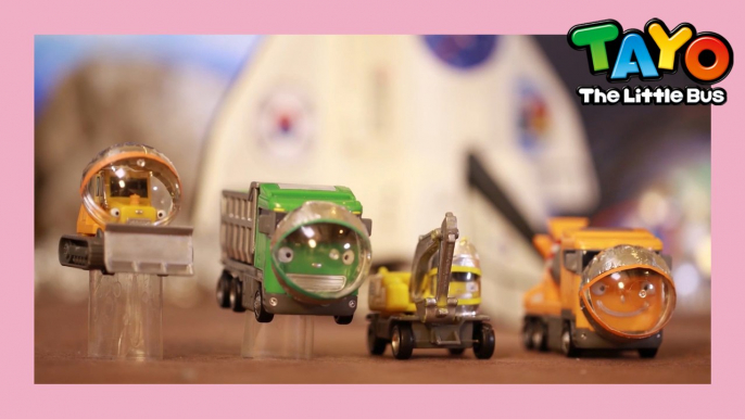 Ep. 19 Strong heavy vehicles in space! l Tayo Toy Story l Tayo the Little Bus