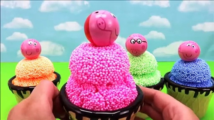 Edy Play Toys - Peppa Pig Toys Ice Cream Surprises Learn Your Colors With Play Foam Kids Toys Peppa Pig Toys For Kids