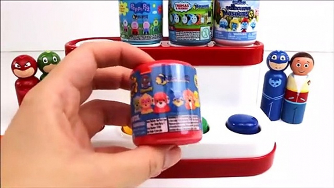 Paw Patrol And PJ Masks Pop Up Toy Mashems And The Finger Family Toys For Kids