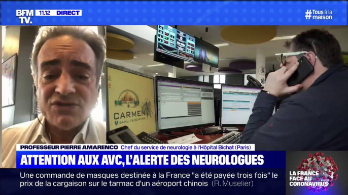 "On risque d'avoir une vague de séquelles d'AVC après le Covid": Les neurologues rappellent qu'il faut appeler le 15 en cas de symptômes d'AVC