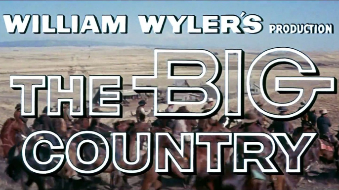 The Big Country movie (1958) -  Gregory Peck, Jean Simmons, Carroll Baker, Charlton Heston, Burl Ives