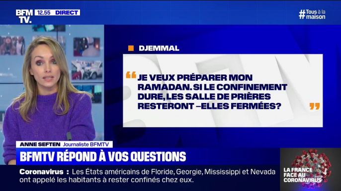 Si le confinement dure pendant le ramadan, les salles de prières resteront-elles fermées ? BFMTV répond à vos questions