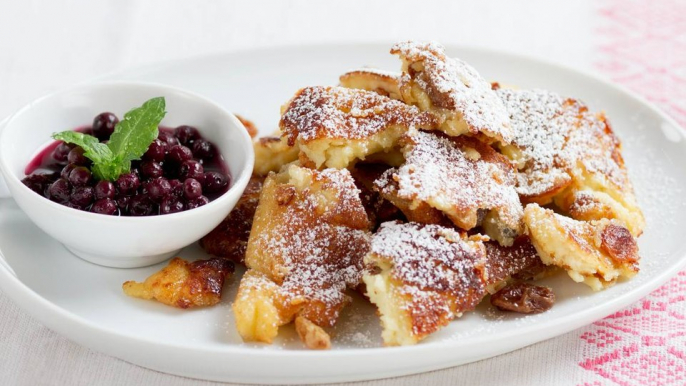 Kaiserschmarrn con pasas