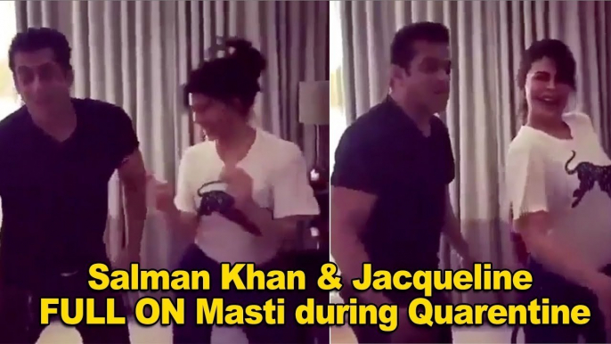 Salman Khan & Jacqueline Fernandez FULL ON MASTI enjoying Qu@rentine at Panvel farmhouse | BiscootTv