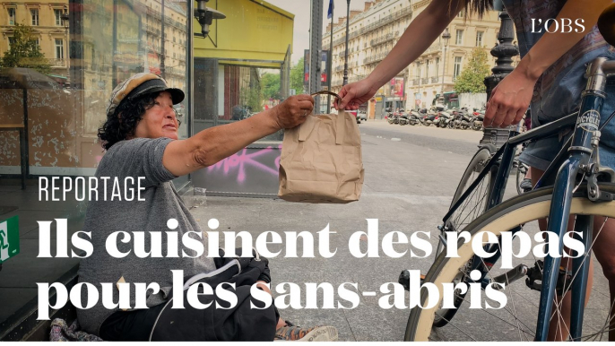 Ces bénévoles du collectif #PourEux cuisinent pour les sans-abris et livrent les repas