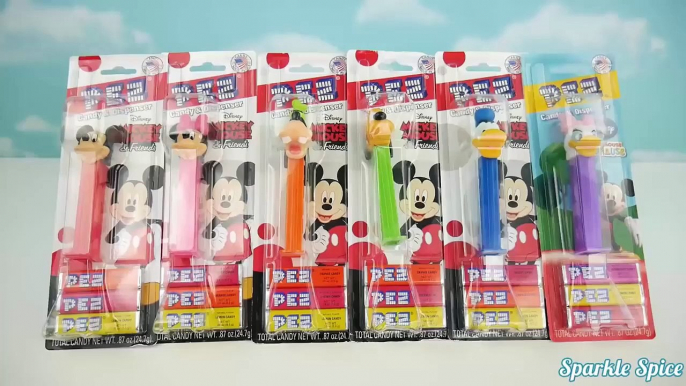 Best Disney Mickey Mouse Clubhouse Pez Dispensers with Goofy Pluto Minnie Mouse, Donald Duck, Daisy