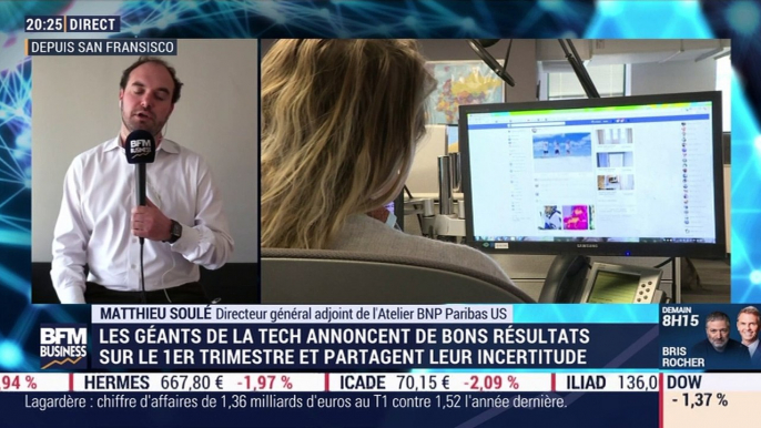 Matthieu Soulé (BNP Paribas US): Les géants de la Tech annoncent de bons résultats sur le 1er trimestre et partagent leur incertitude - 30/04