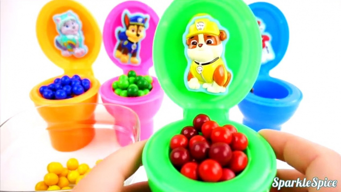 LEARN COLORS Paw Patrol Baby Toy Toilet Candy Surprise McDonalds Toys for Children