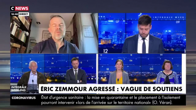 Après l'agression d'Eric Zemmour, Eric Naulleau alerte : "Un drame va arriver contre lui, contre moi ou contre quelqu'un d'autre. Cette fois, il faut réagir..."