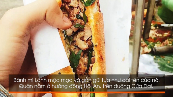 Say lòng trước loạt bánh mì ngon nức tiếng thế giới của phố cổ Hội An