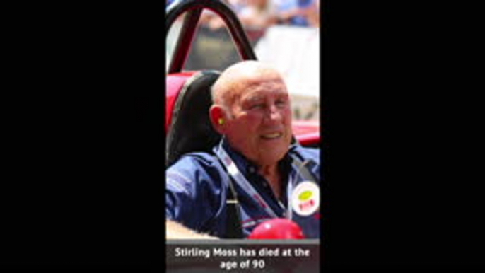 Breaking News - F1 legend Stirling Moss dies aged 90