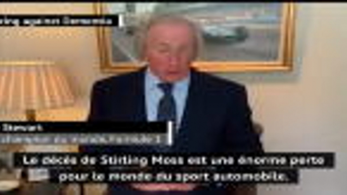 Décès de Sir Stirling Moss - Jackie Stewart pleure son "héros ultime"