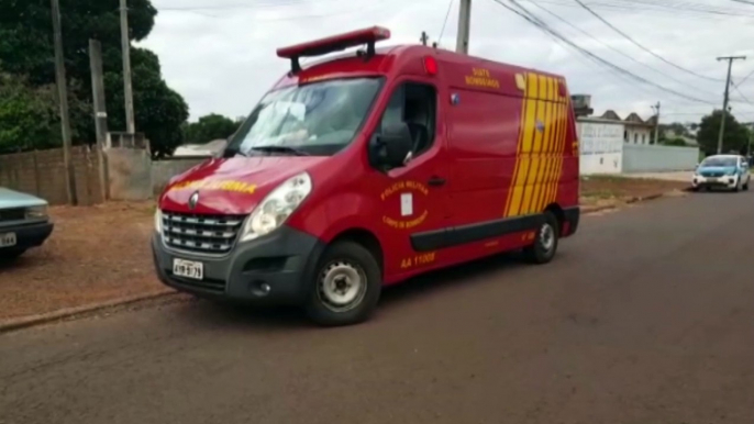 Mulher fica ferida ao sofrer queda no Bairro Santa Cruz