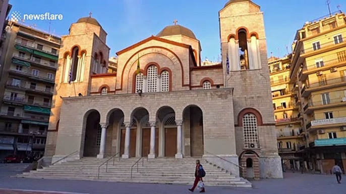 Greek Orthodox churches close during Holy Week amid coronavirus outbreak