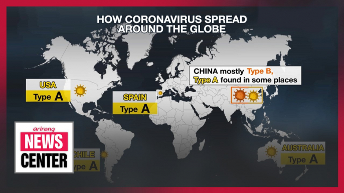 Coronavirus mutated into three distinct strains as it spread globally