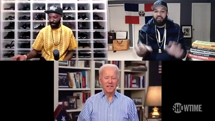 Joe Biden On Former Pres. Obama's Endorsement & Friendship | DESUS & MERO | SHOWTIME