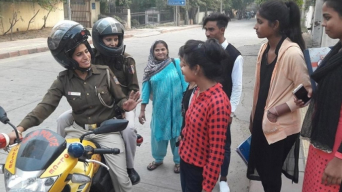 Delhi Police deploys women personnel to tackle Holi hooliganism