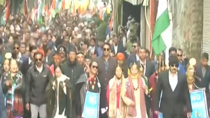 West Bengal CM Mamata Banerjee Holds Anti-CAA Rally In Darjeeling