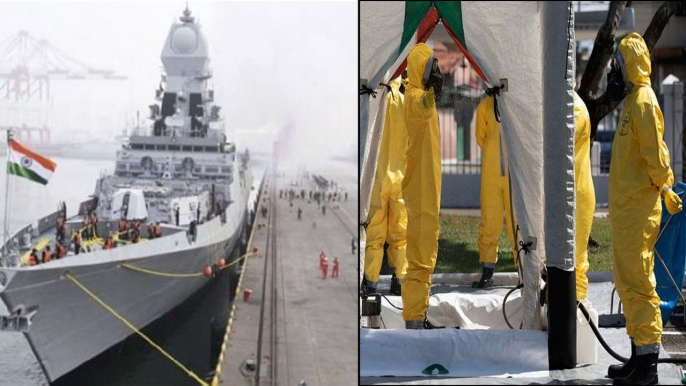 Coronavirus : 21 Indian Navy Sailors Test Positive For COVID-19