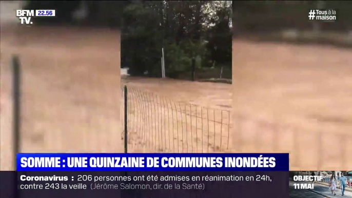 Une quinzaine de communes ont été inondées dans la Somme