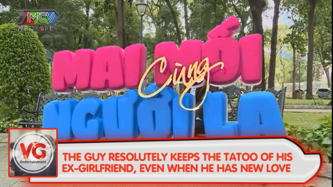 THE GUY RESOLUTELY KEEPS THE TATOO OF HIS EX-GIRLFRIEND EVEN WHEN HE HAS NEW LOVE