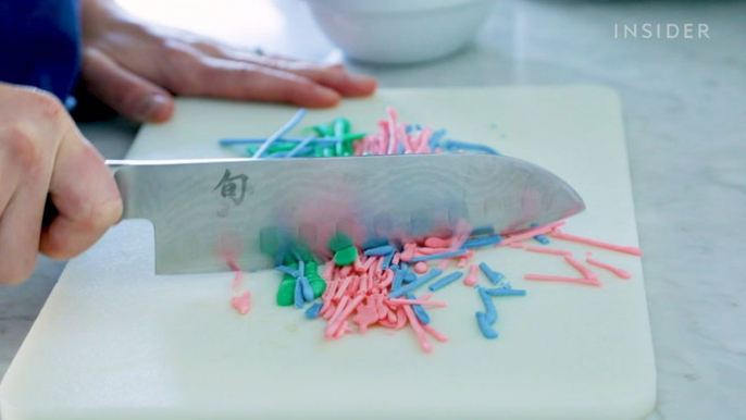 How to make DIY edible sprinkles for homemade doughnuts, cakes, and cookies