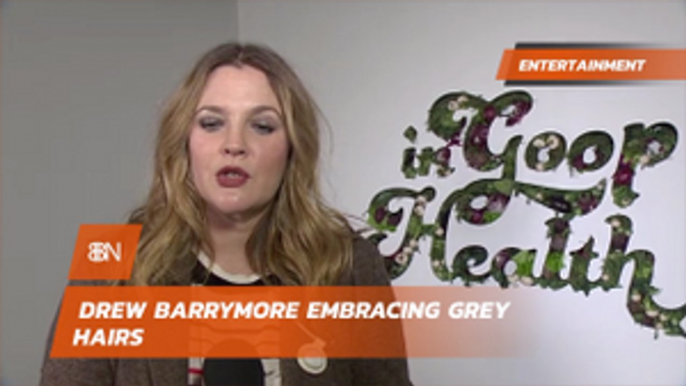 Drew Barrymore Goes Grey