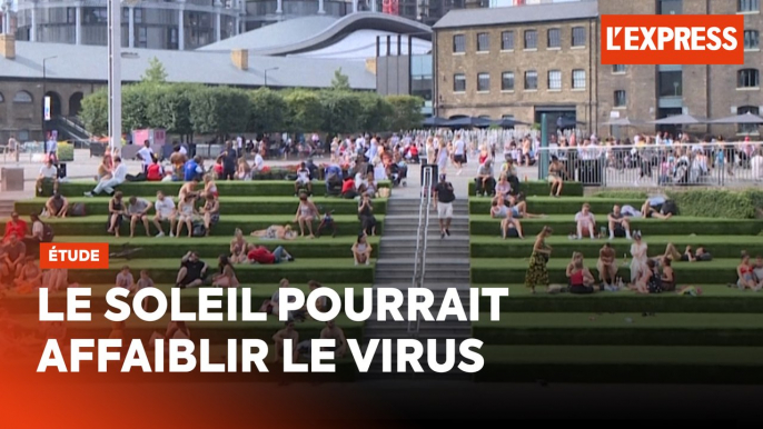 Les rayons du soleil pourraient affaiblir le virus