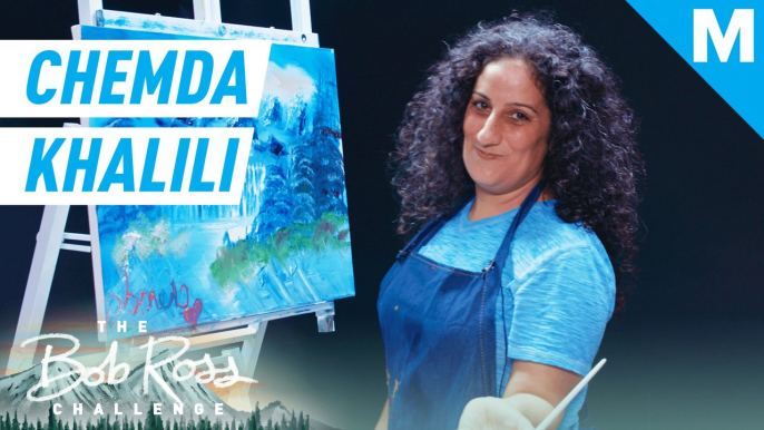 Chemda Khalili paints the sunshine we all desperately need right now — The Bob Ross Challenge