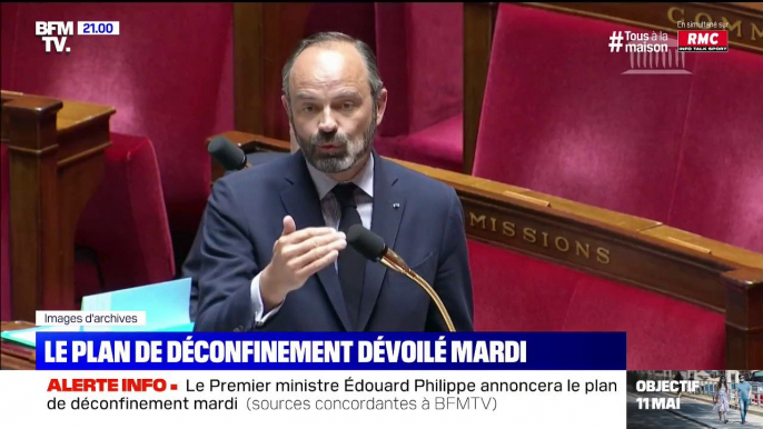 Coronavirus: Édouard Philippe dévoilera le plan de déconfinement mardi à l'Assemblée nationale