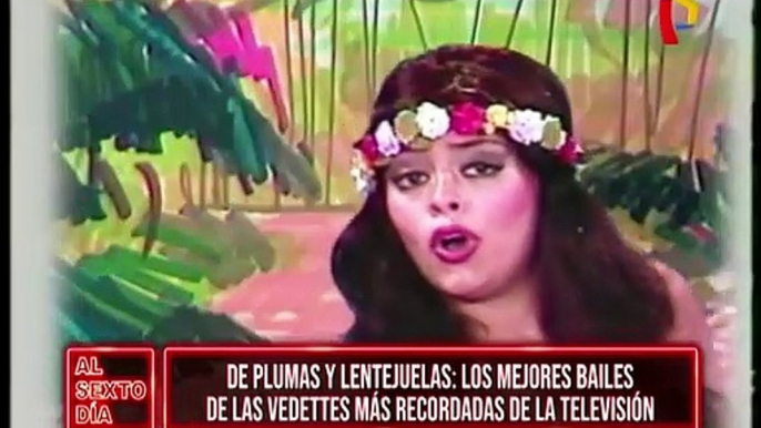 De plumas y lentejuelas: los mejores bailes de las vedettes más recordadas de la televisión