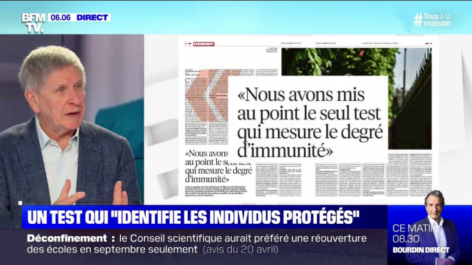 Coronavirus: un laboratoire a mis au point un test de sérologie capable de préciser le degré d'immunité des malades guéris