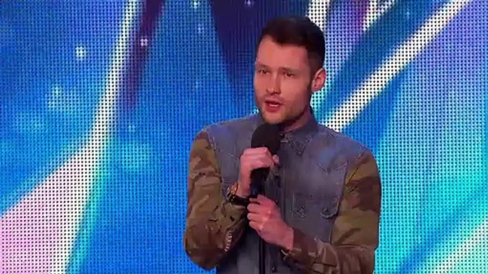 Golden boy Calum Scott hits the right note _ Audition Week 1 _ Britain's Got Talent 2020