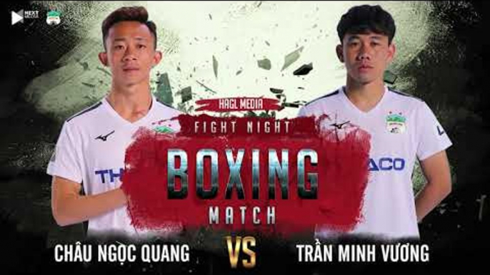 Sẽ ra sao khi Minh Vương, Trọng Sáng và đồng đội so găng trên sàn boxing? | HAGL Media