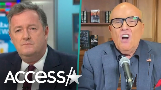 Piers Morgan & Rudy Giuliani’s Shouting Match over Trump’s Protest Response