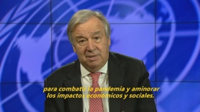 "Latinoamérica necesita solidaridad internacional" ante la COVID, clama António Guterres